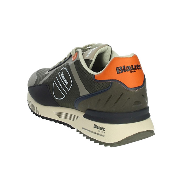 Sneaker Uomo BLAUER in tessuto nylon e pelle – S3HOXIE01/RIP ELEPHANT - immagine 3